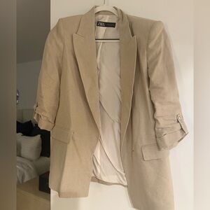 Zara Women's Beige Blazer